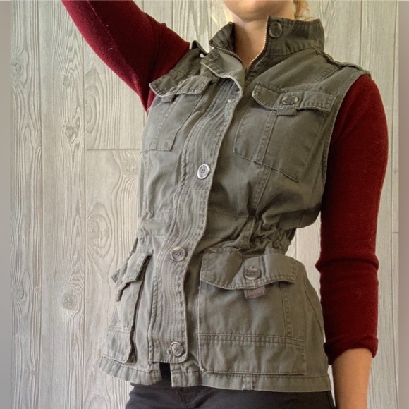 Gray utility jacket - Picture 1 of 8